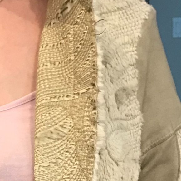 Faux Fur/Suede blazer - Picture 2 of 9